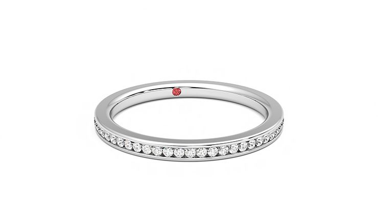 Taylor & Hart Marigold Wedding Ring 360 degree image 3