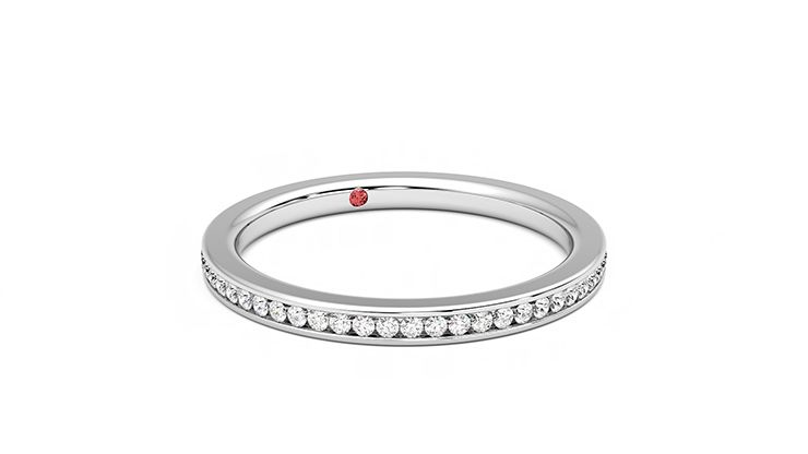 Taylor & Hart Marigold Wedding Ring 360 degree image 4
