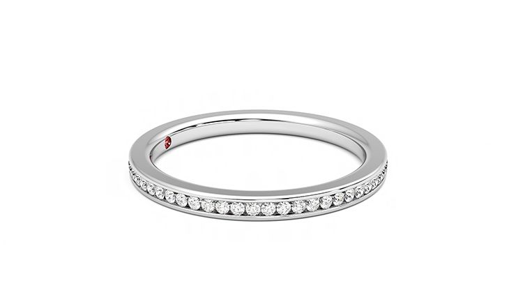 Taylor & Hart Marigold Wedding Ring 360 degree image 8