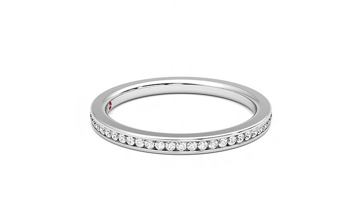 Taylor & Hart Marigold Wedding Ring 360 degree image 9
