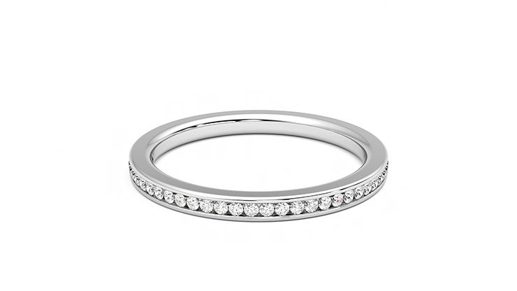 Taylor & Hart Marigold Wedding Ring 360 degree image 10