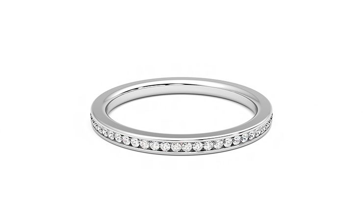 Taylor & Hart Marigold Wedding Ring 360 degree image 15
