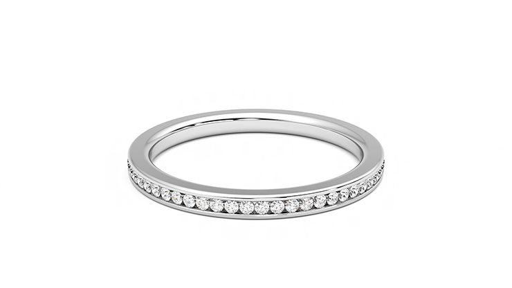 Taylor & Hart Marigold Wedding Ring 360 degree image 16