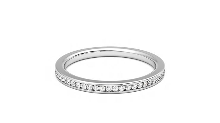 Taylor & Hart Marigold Wedding Ring 360 degree image 19