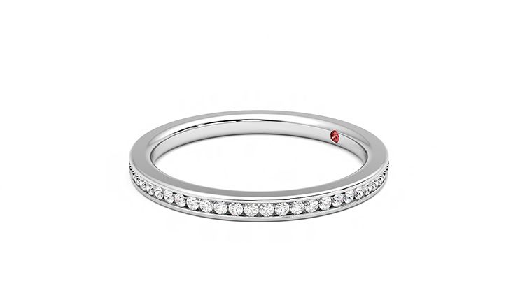 Taylor & Hart Marigold Wedding Ring 360 degree image 23