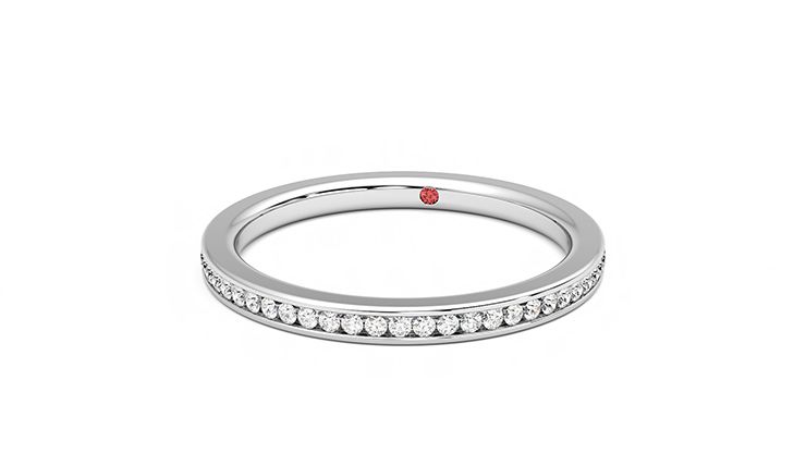 Taylor & Hart Marigold Wedding Ring 360 degree image 27