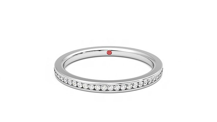Taylor & Hart Marigold Wedding Ring 360 degree image 29