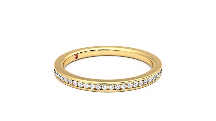 Taylor & Hart Marigold Wedding Ring 360 degree image 7