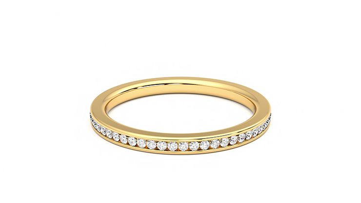 Taylor & Hart Marigold Wedding Ring 360 degree image 17