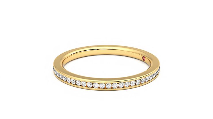 Taylor & Hart Marigold Wedding Ring 360 degree image 22