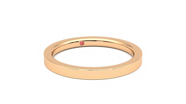 Taylor & Hart Morgan Wedding Ring 360 degree image 4
