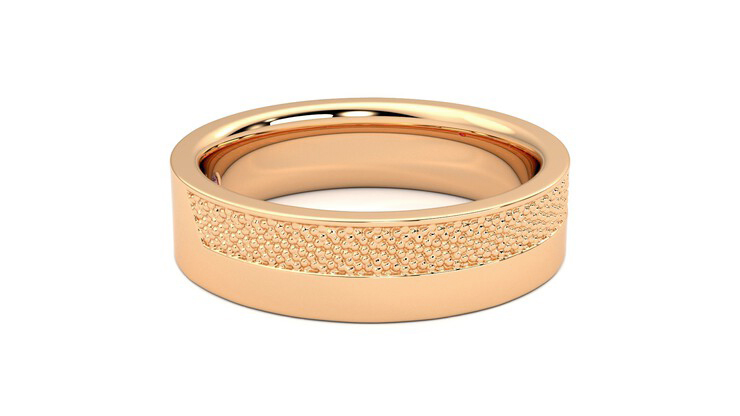 Taylor & Hart Morus Wedding Ring 360 degree image 9