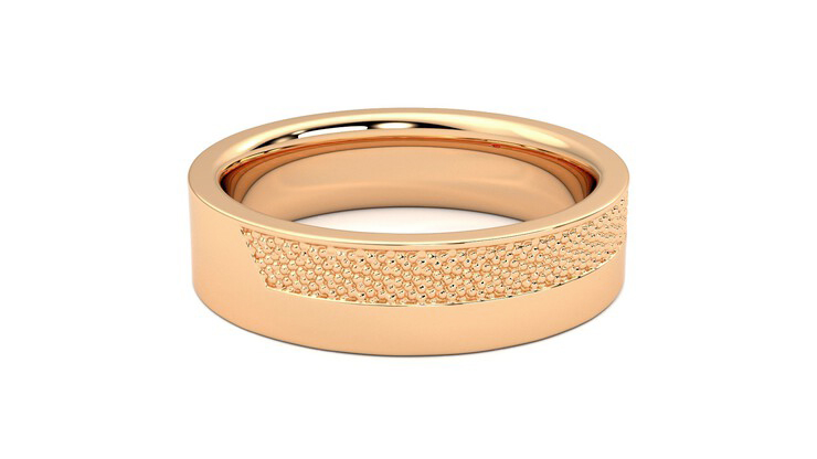 Taylor & Hart Morus Wedding Ring 360 degree image 10