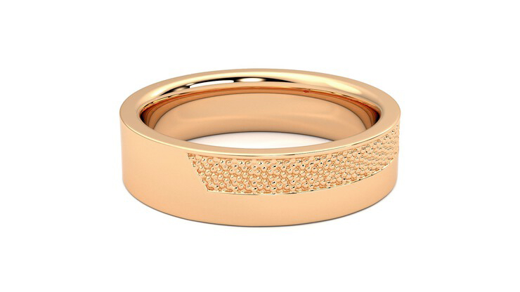 Taylor & Hart Morus Wedding Ring 360 degree image 11