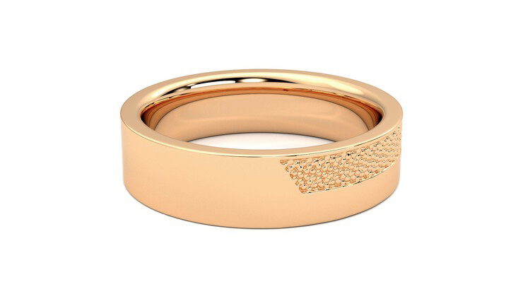 Taylor & Hart Morus Wedding Ring 360 degree image 13
