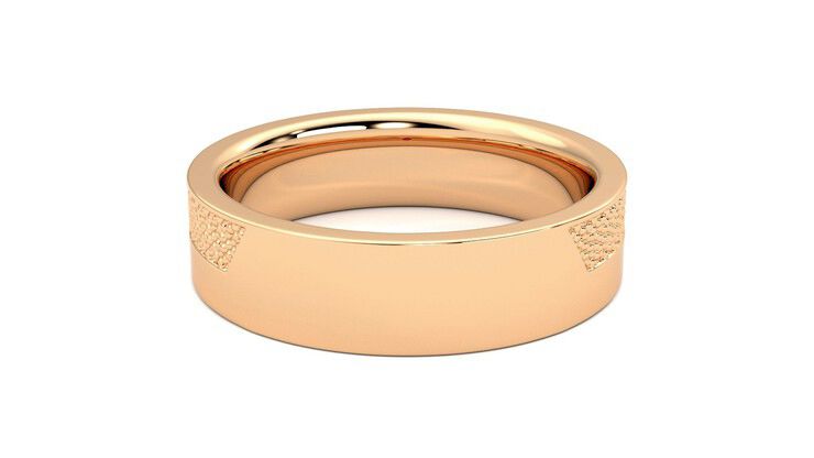 Taylor & Hart Morus Wedding Ring 360 degree image 15