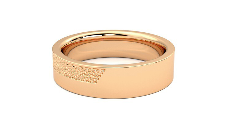 Taylor & Hart Morus Wedding Ring 360 degree image 17