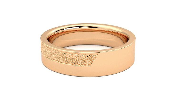Taylor & Hart Morus Wedding Ring 360 degree image 18