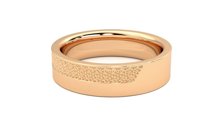 Taylor & Hart Morus Wedding Ring 360 degree image 19