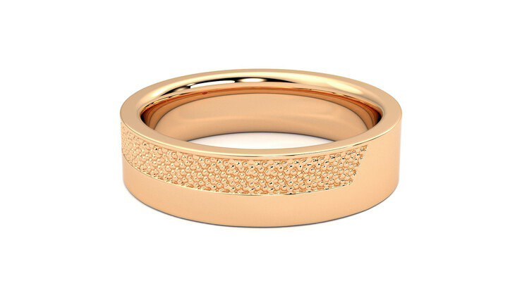 Taylor & Hart Morus Wedding Ring 360 degree image 20