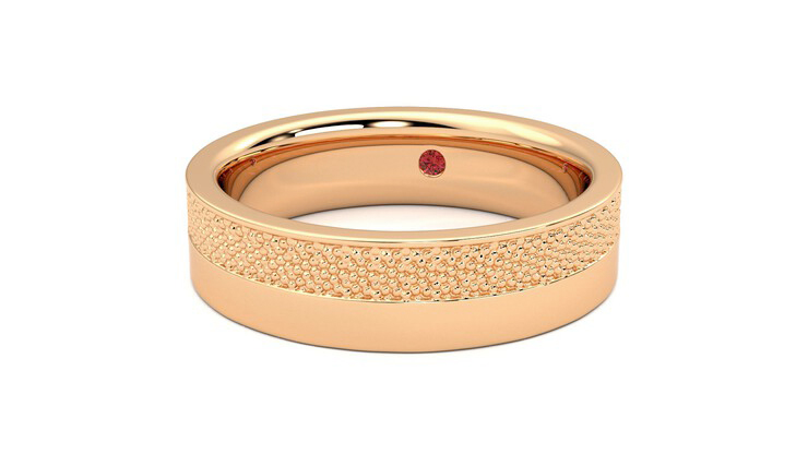 Taylor & Hart Morus Wedding Ring 360 degree image 27