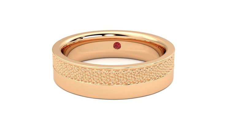 Taylor & Hart Morus Wedding Ring 360 degree image 28