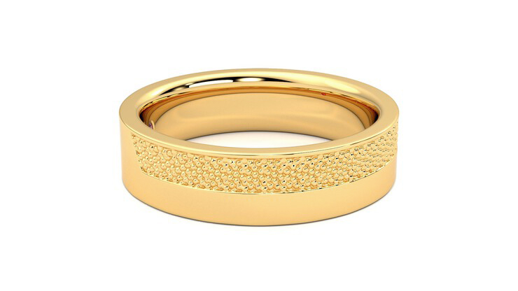 Taylor & Hart Morus Wedding Ring 360 degree image 9