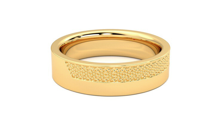 Taylor & Hart Morus Wedding Ring 360 degree image 10