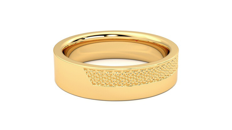 Taylor & Hart Morus Wedding Ring 360 degree image 11