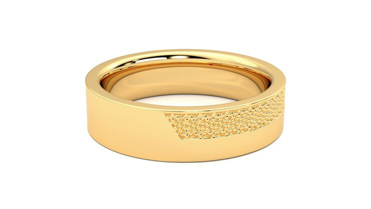 Taylor & Hart Morus Wedding Ring 360 degree image 12