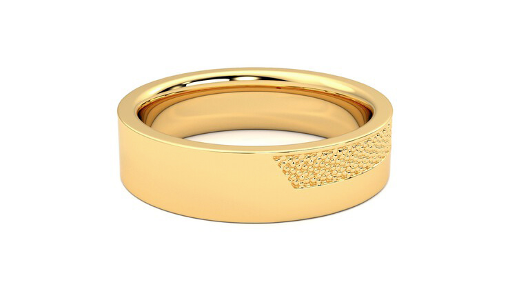 Taylor & Hart Morus Wedding Ring 360 degree image 13