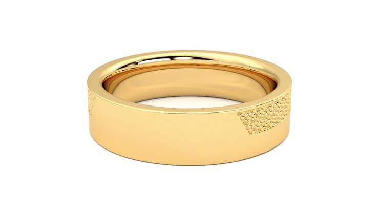 Taylor & Hart Morus Wedding Ring 360 degree image 14