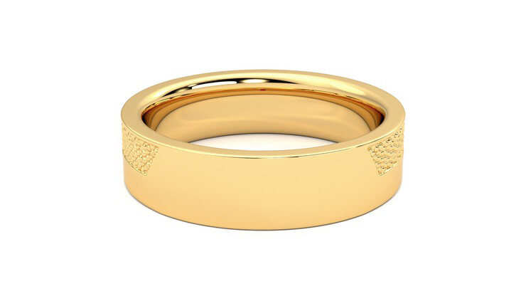 Taylor & Hart Morus Wedding Ring 360 degree image 15