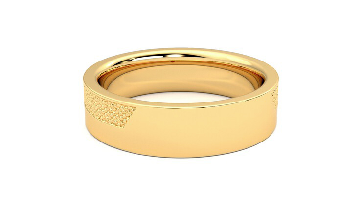 Taylor & Hart Morus Wedding Ring 360 degree image 16