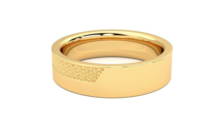 Taylor & Hart Morus Wedding Ring 360 degree image 17