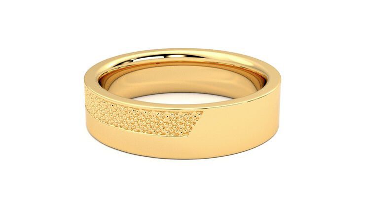 Taylor & Hart Morus Wedding Ring 360 degree image 18