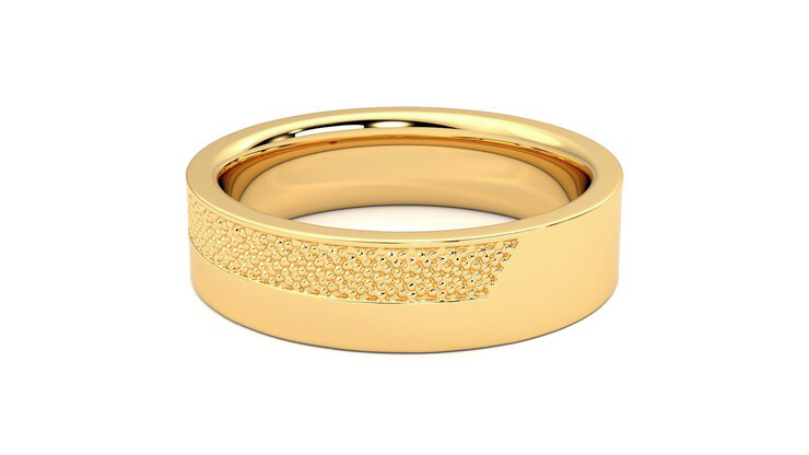 Taylor & Hart Morus Wedding Ring 360 degree image 19