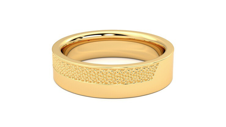 Taylor & Hart Morus Wedding Ring 360 degree image 20