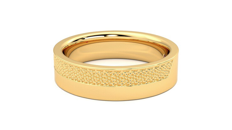 Taylor & Hart Morus Wedding Ring 360 degree image 21