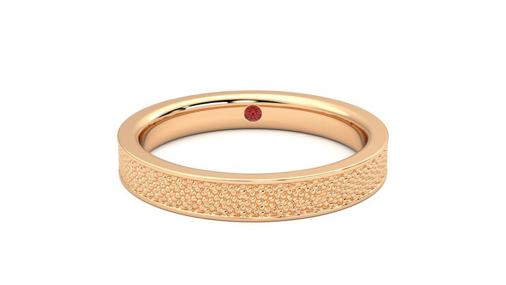 Taylor & Hart Mulberry Wedding Ring 360 degree image 0
