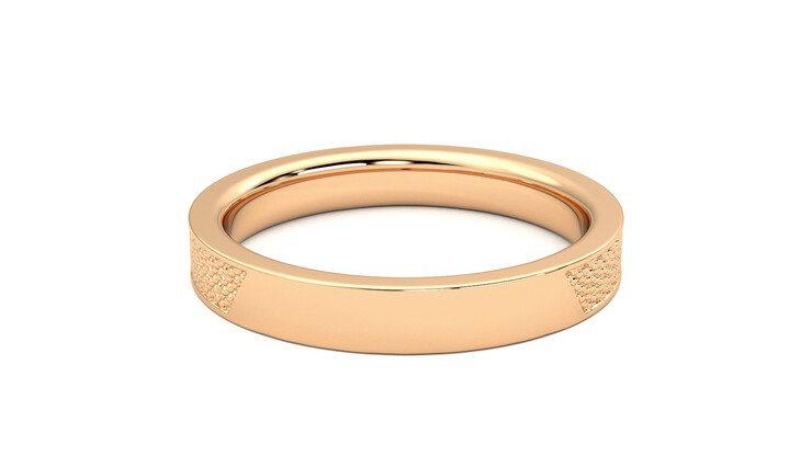 Taylor & Hart Mulberry Wedding Ring 360 degree image 15