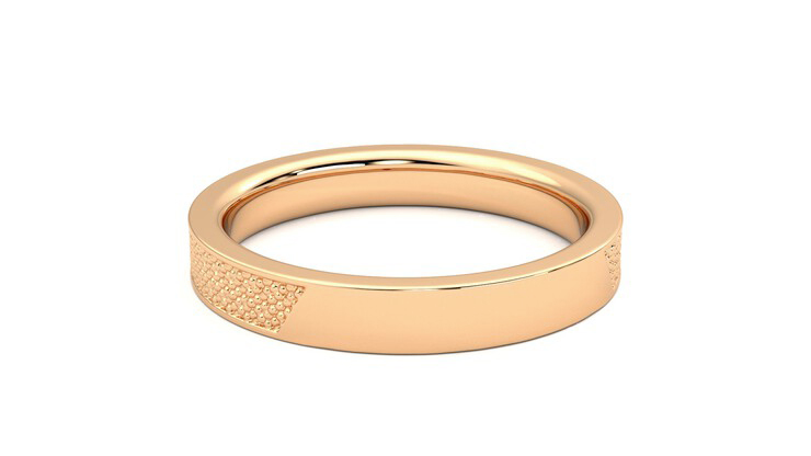 Taylor & Hart Mulberry Wedding Ring 360 degree image 16