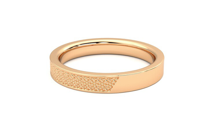 Taylor & Hart Mulberry Wedding Ring 360 degree image 18