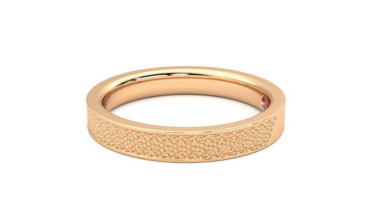 Taylor & Hart Mulberry Wedding Ring 360 degree image 21