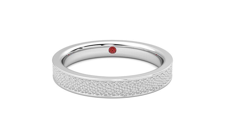 Taylor & Hart Mulberry Wedding Ring 360 degree image 0