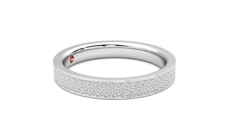 Taylor & Hart Mulberry Wedding Ring 360 degree image 8