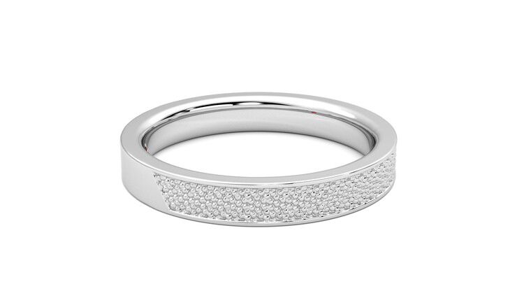 Taylor & Hart Mulberry Wedding Ring 360 degree image 10