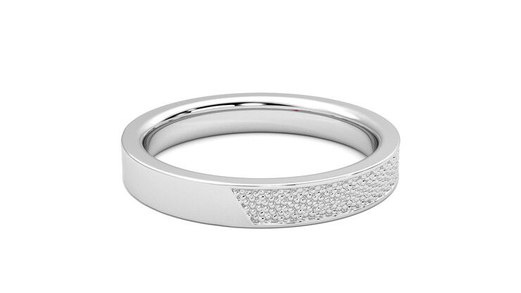 Taylor & Hart Mulberry Wedding Ring 360 degree image 12
