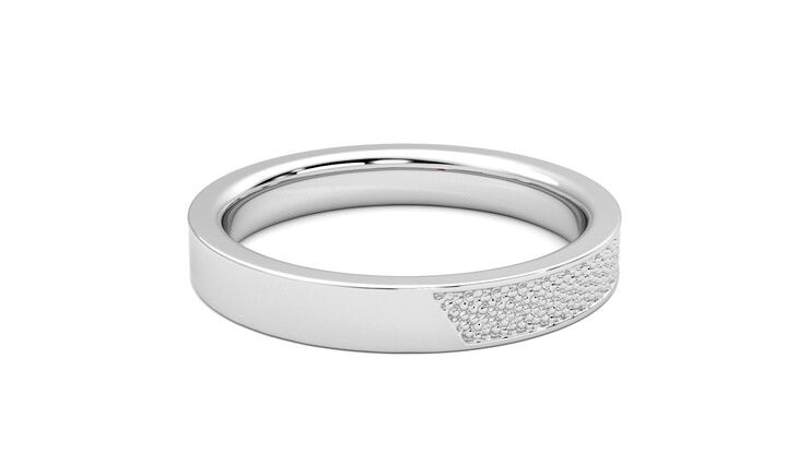 Taylor & Hart Mulberry Wedding Ring 360 degree image 13
