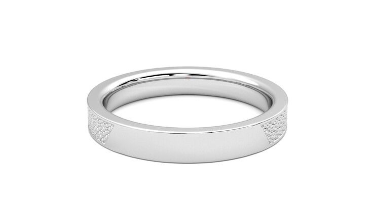 Taylor & Hart Mulberry Wedding Ring 360 degree image 15
